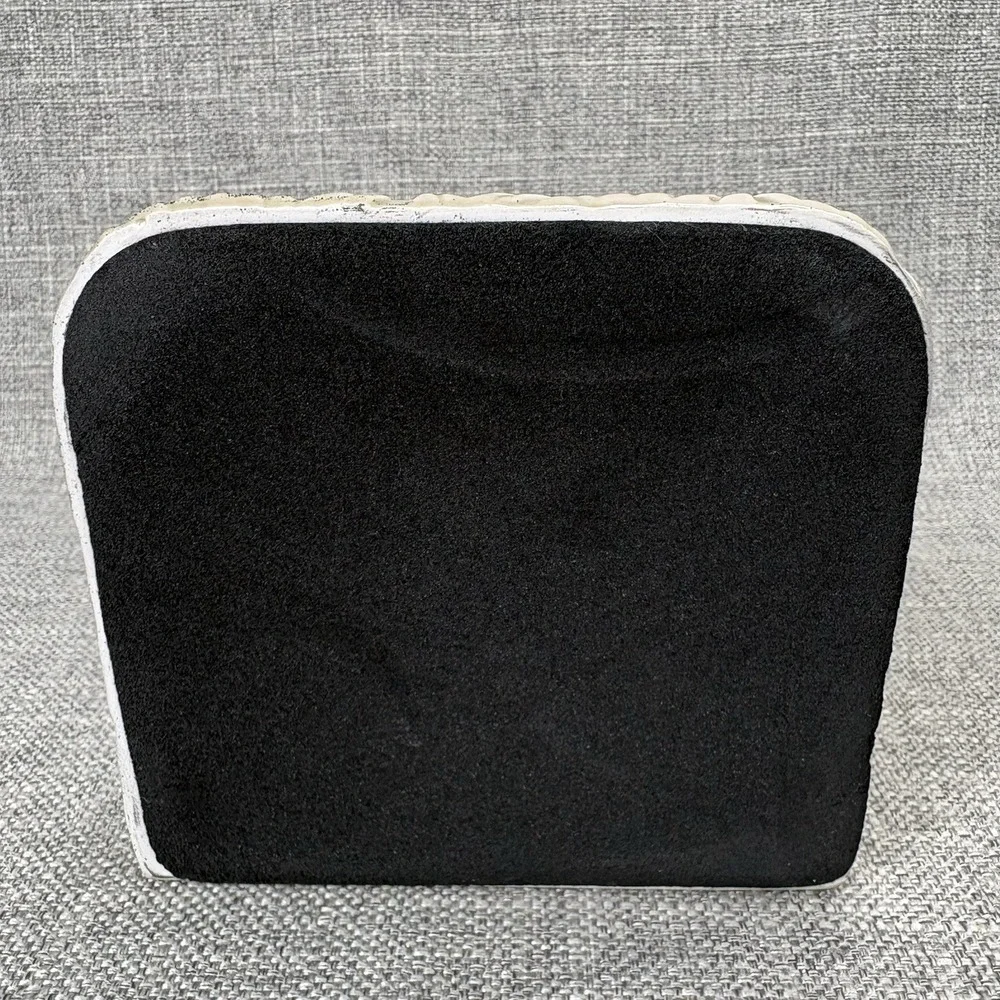 Vintage Quon-Quon Japan Ceramic Zebra Single Bookend Safari Decor 1980s‎ MCMLXXX